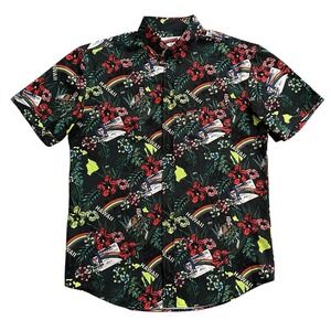 RSVLTS‎ x Superbad McLovin Short Sleeve Button Up Graphic Shirt Mens Size L